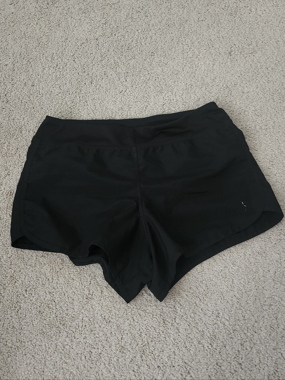 XL 14-16 GUC Black Athletic Shorts With Liner